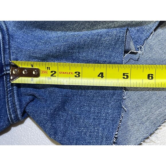 Vervet Blue Womens  Size 16W Cortney Stretch Mom Shorts - Picture 6 of 9